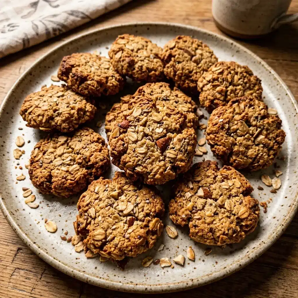 Biscoito de Aveia Saudável e Crocante