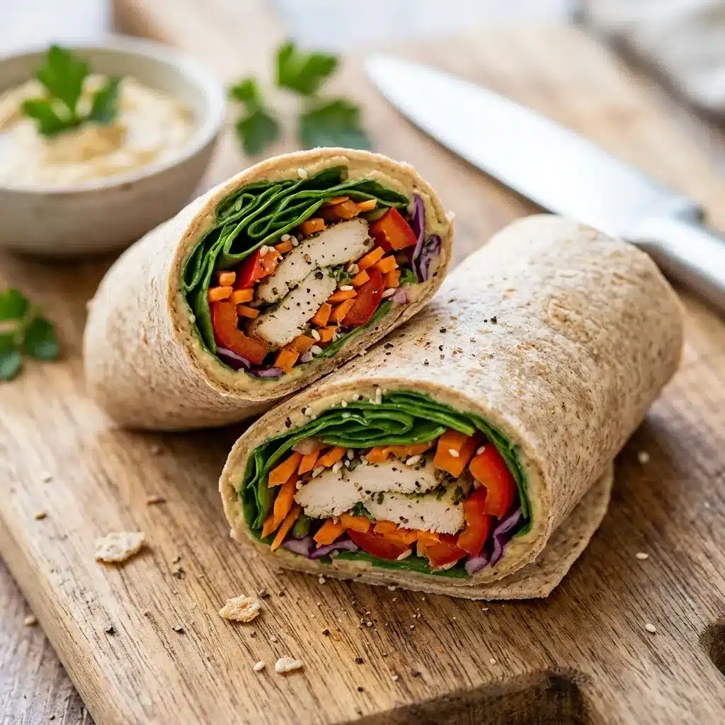 Wrap Saudável em Minutos