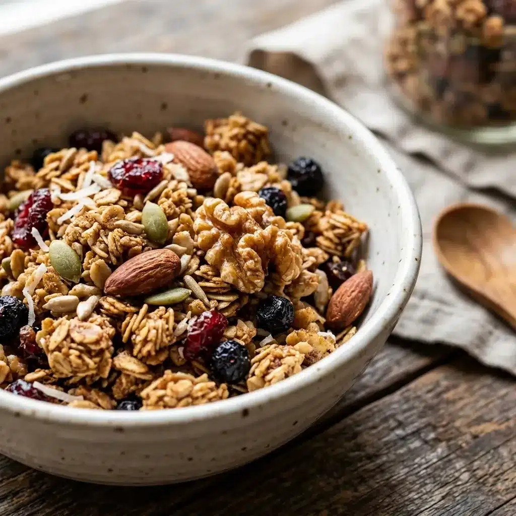 Granola Caseira Sem Glúten – Receita Fácil