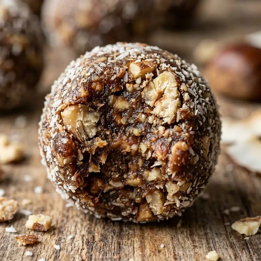 Energy Balls de Tâmara e Castanhas – Snack Rápido
