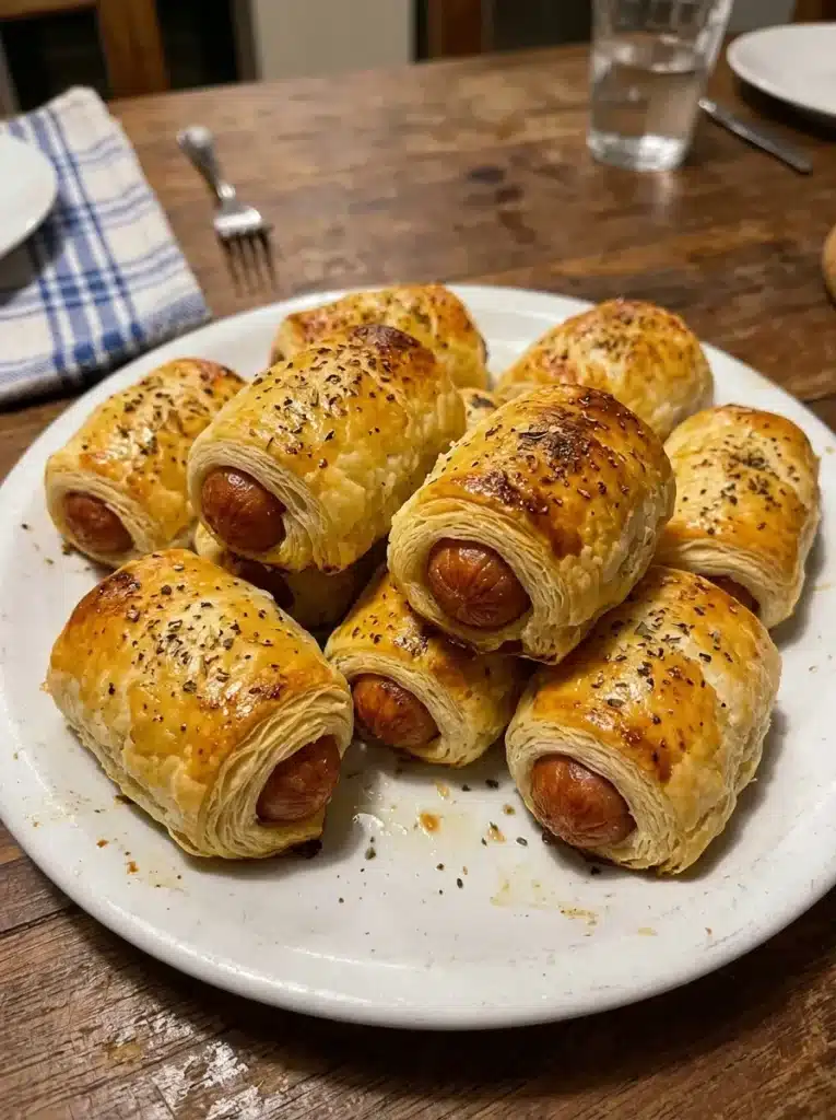 enroladinho de salsicha na airfryer