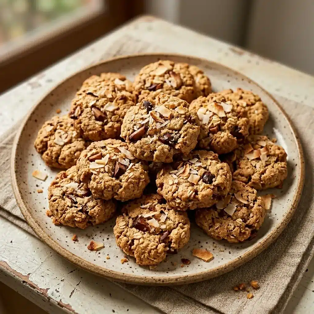 Cookies de Pinhão e Coco Sem Açúcar