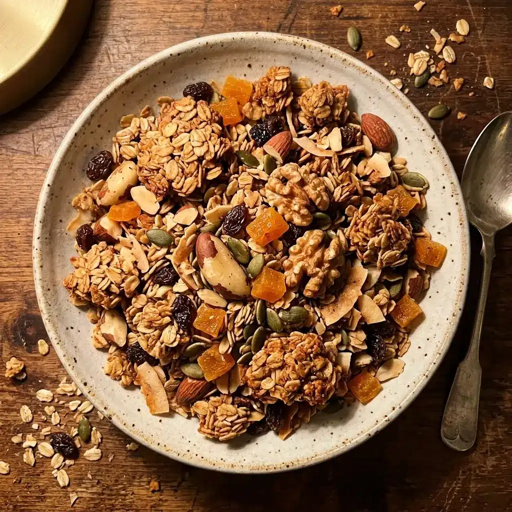 Granola com Frutas Secas Sem Glúten
