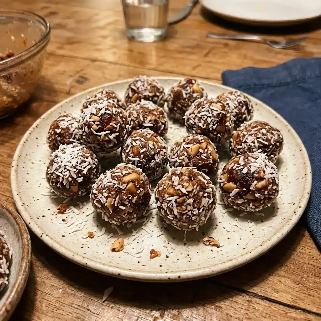 Energy Balls de Pinhão e Coco Sem Glúten