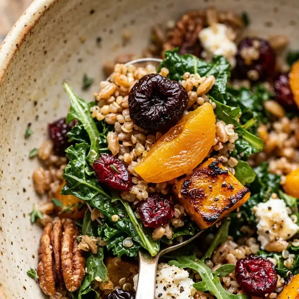 Salada Morna com Frutas Secas