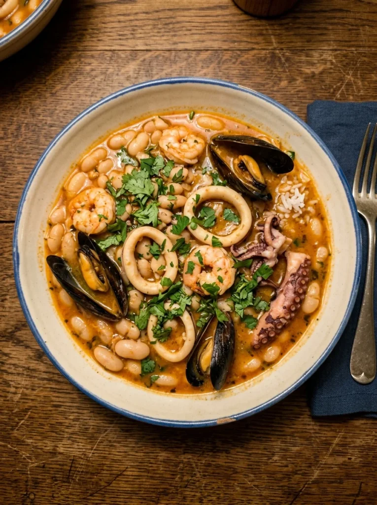 feijoada de frutos do mar