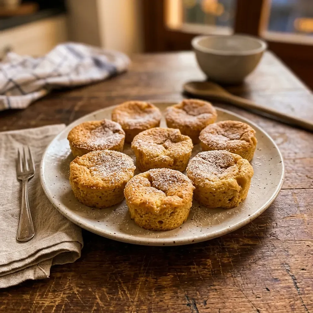 Mini Pães de Ló Sem Glúten