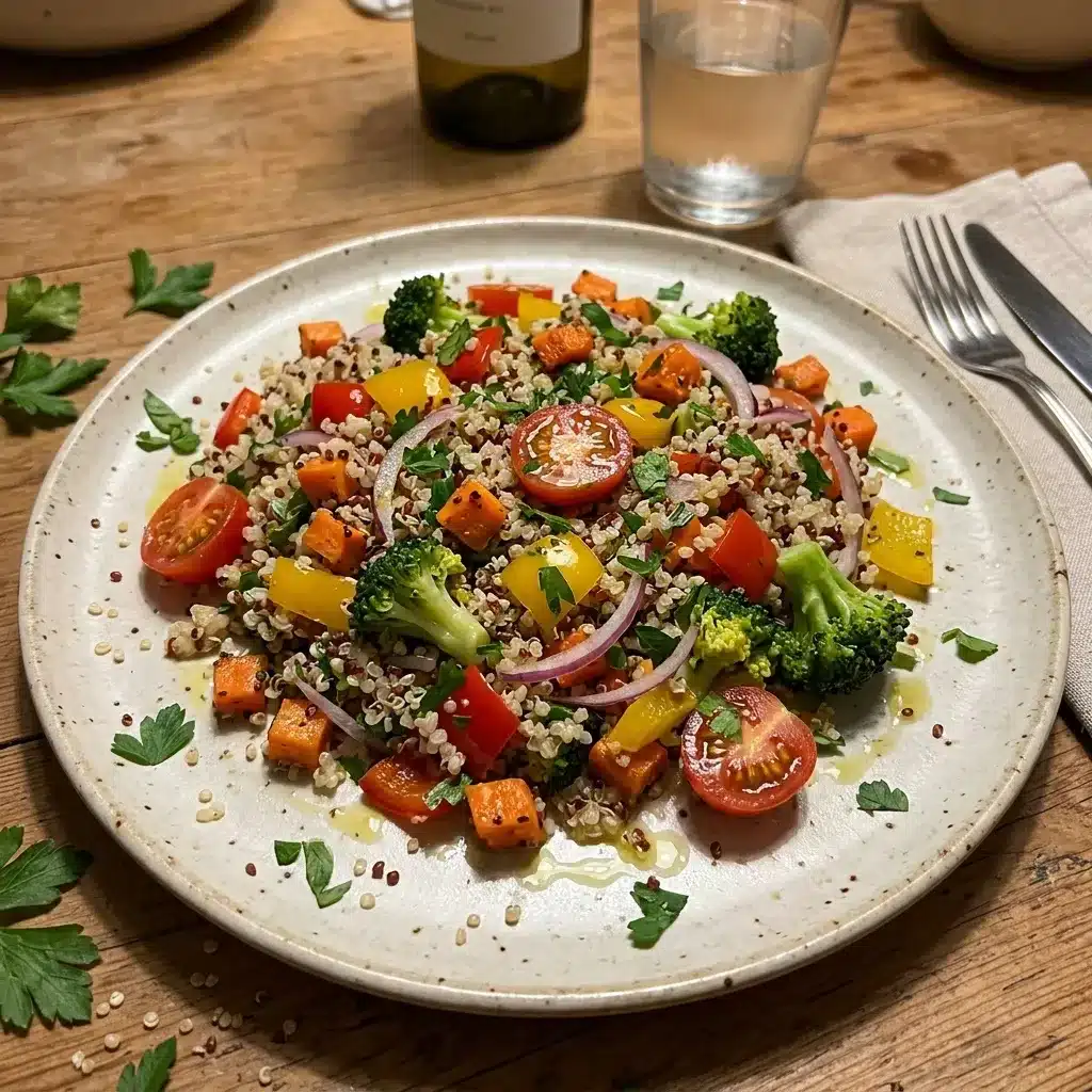 Salada de Quinoa com Legumes