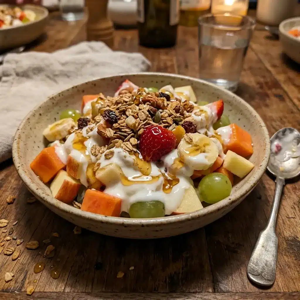 Salada de Frutas com Iogurte