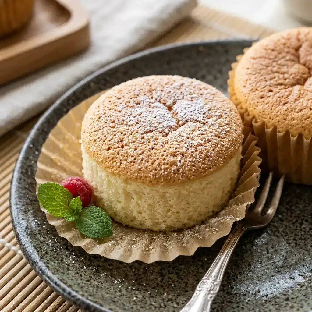 Mini Tartas de Queso Japonesas