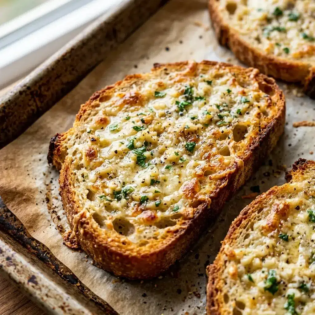 Pão de Alho de Forno Fácil e Cremoso