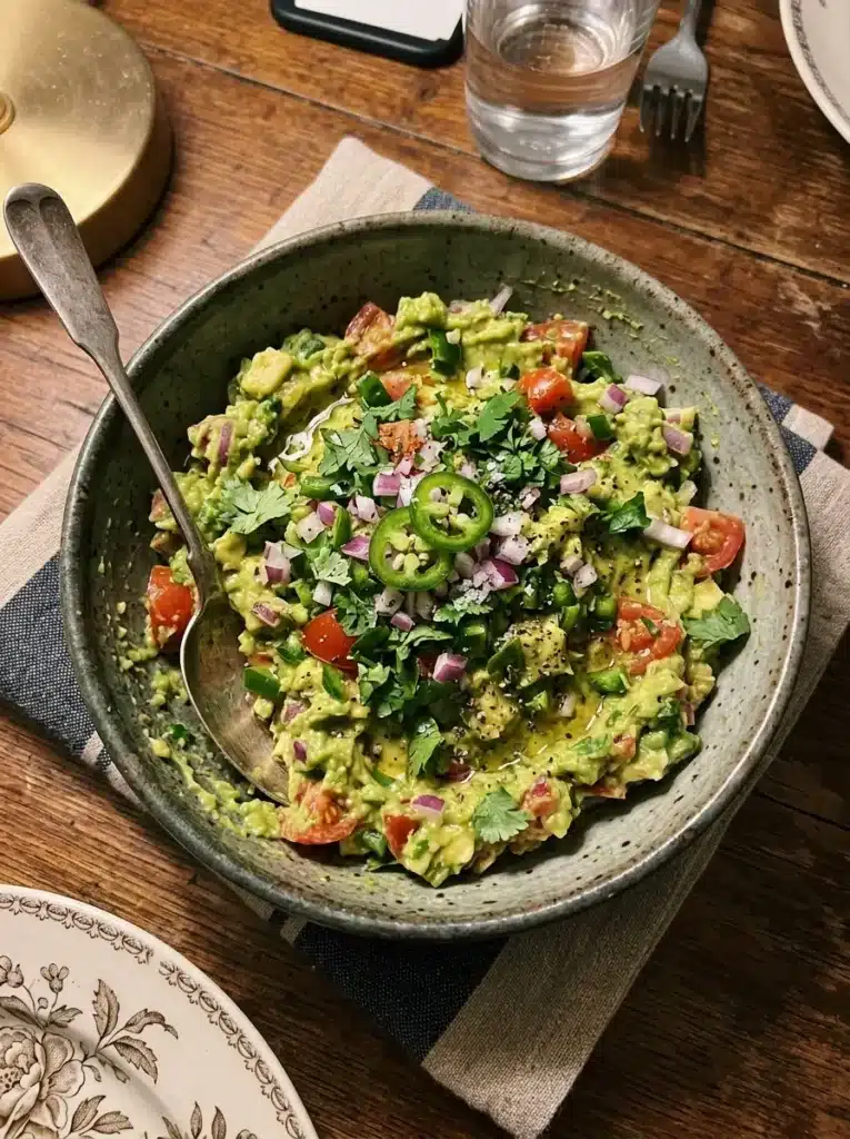 receita guacamole