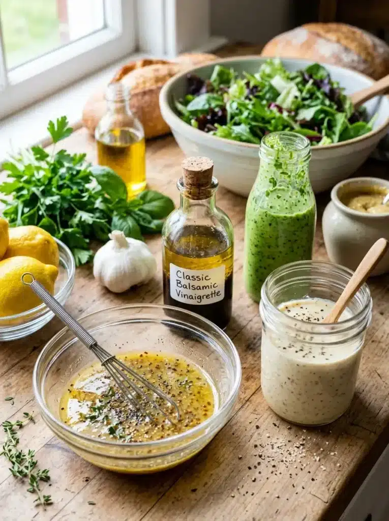 receitas de molho para saladas