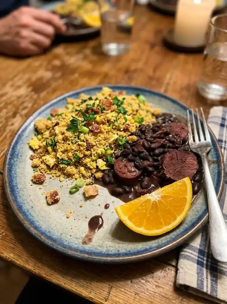 Farinha de mandioca é energética