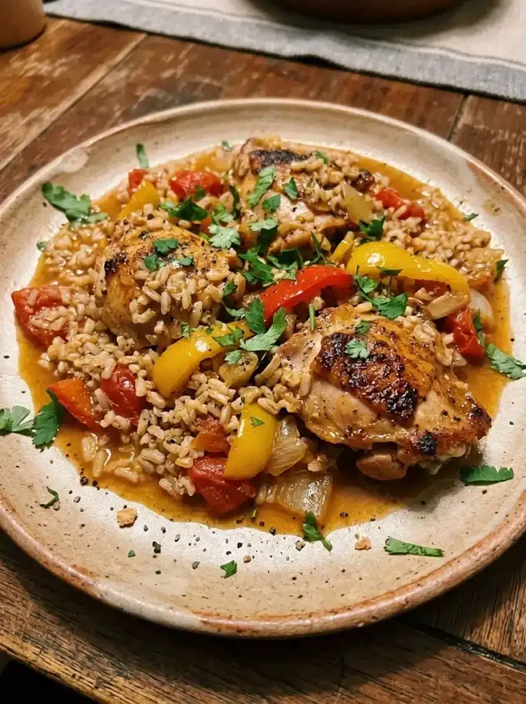 Galinhada com Arroz Integral