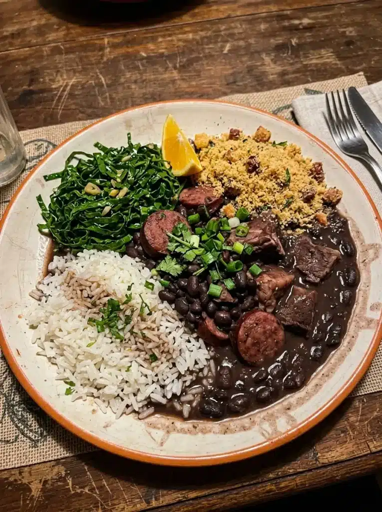 Feijoada Carioca (acompanhada de arroz e couve)