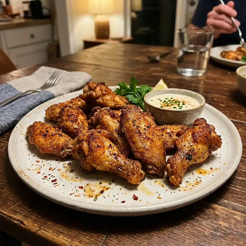 asa de frango na airfryer