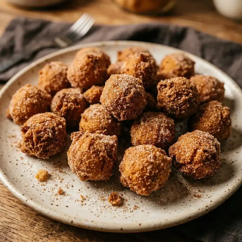 Bolinho de Chuva com Canela e Açúcar