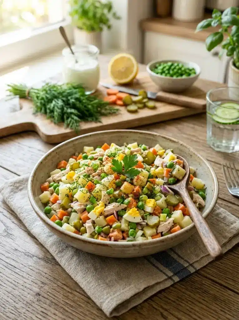 Salada Russa Fit & Fácil