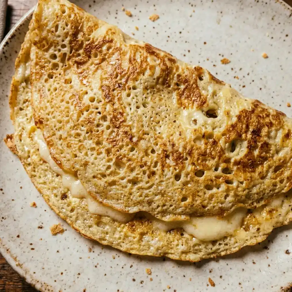 Crepioca fit 3 ingredientes, sem glúten