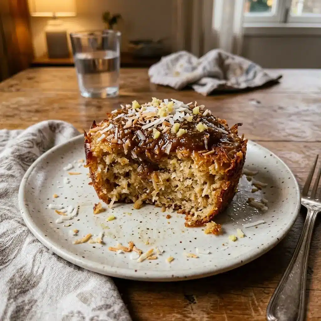 Bolo de Caneca de Coco com Gengibre (leite de coco + gengibre ralado).