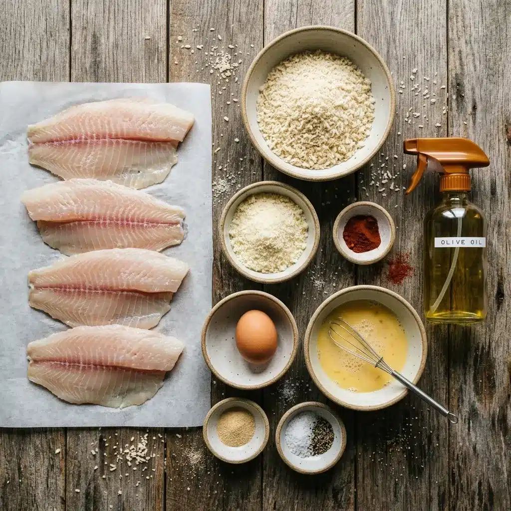 Crispy Air Fryer Tilapia