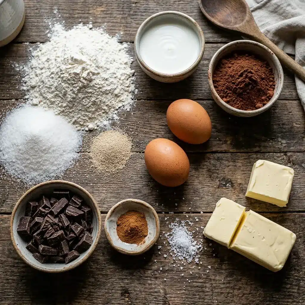 Cuca alemã com chocolate