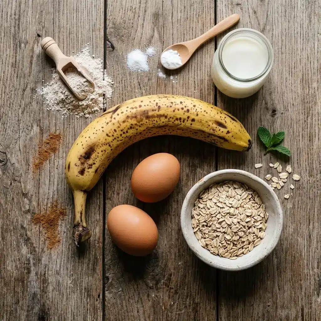 Panqueca de Banana (3 Ingredientes)