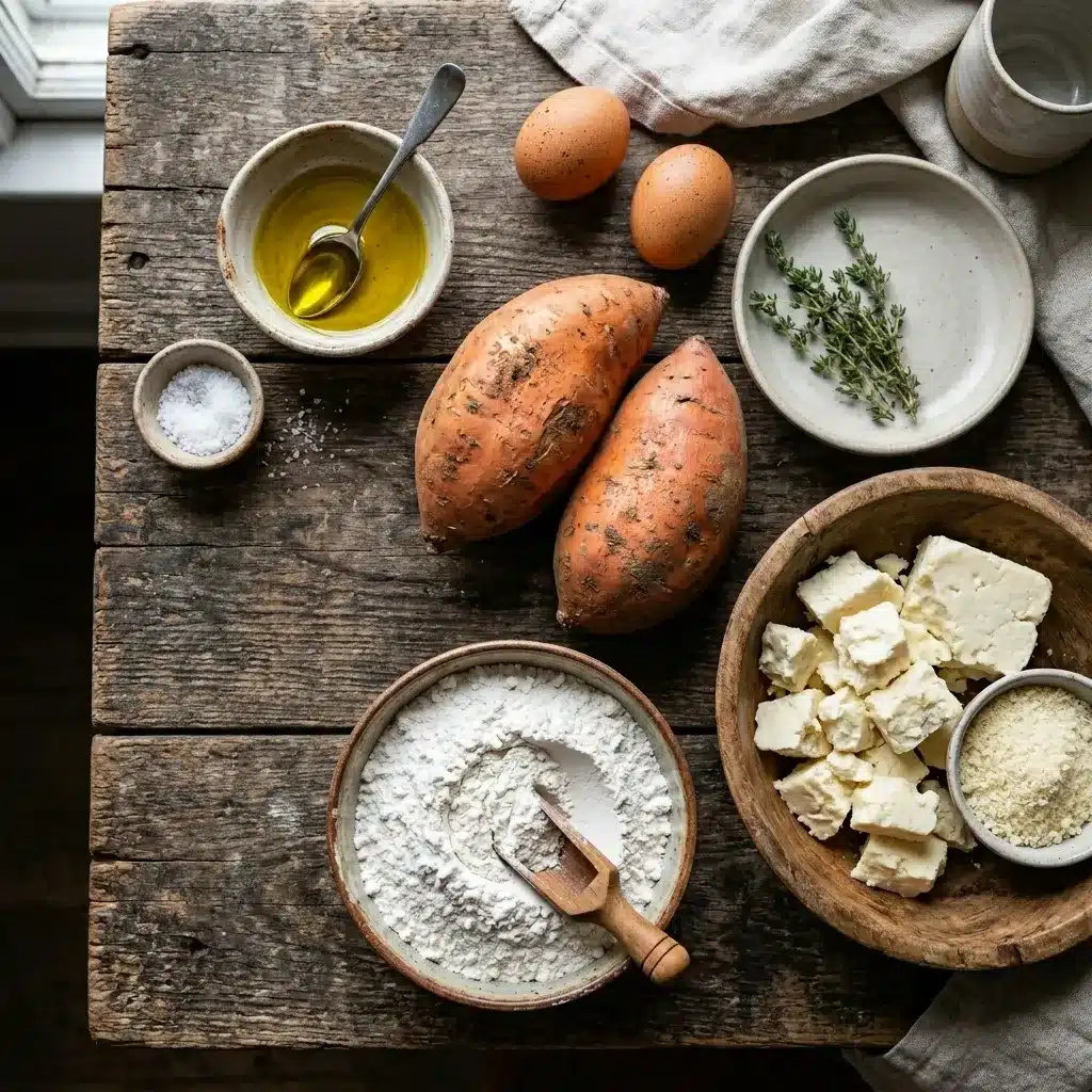 Pão de Queijo de Batata-Doce
