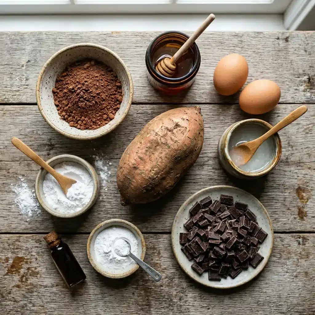 Brownie Fit de Batata-Doce