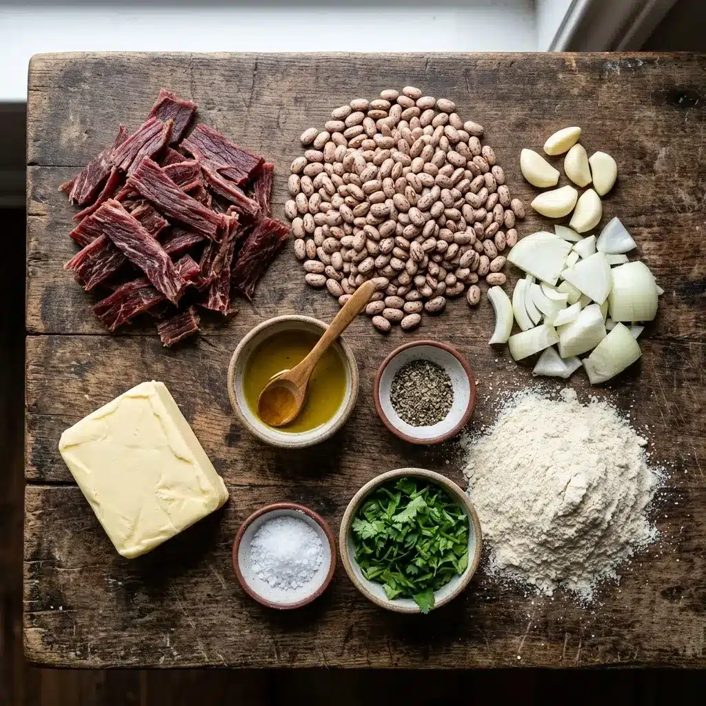 Tutu de feijão com carne seca