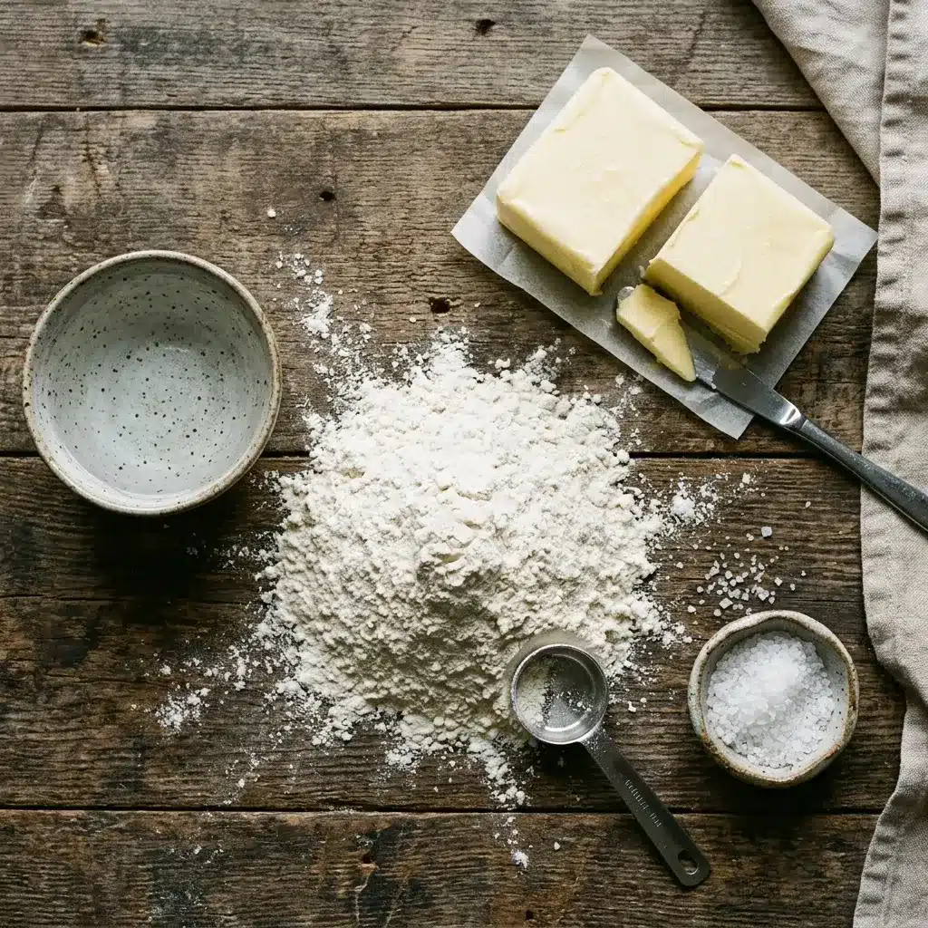 Massa Folhada Perfeita – Crocante 4 Ingredientes