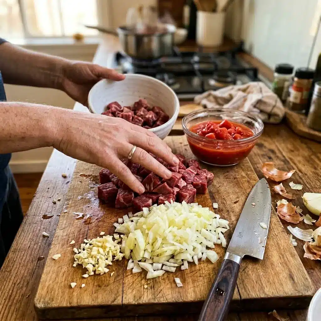 Carne de panela rápida