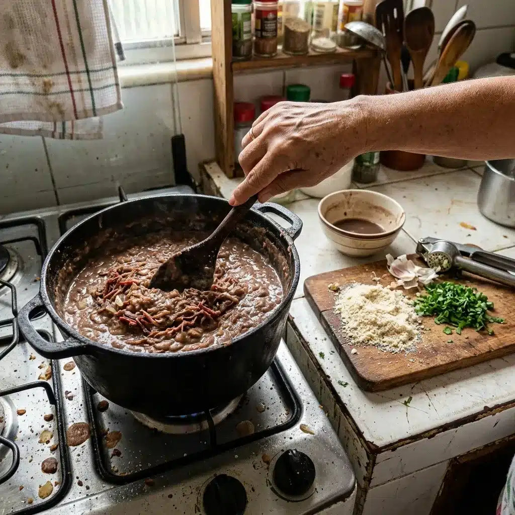 Tutu de feijão com carne seca