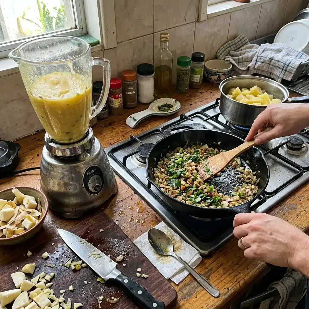 Sopa de Mandioca
