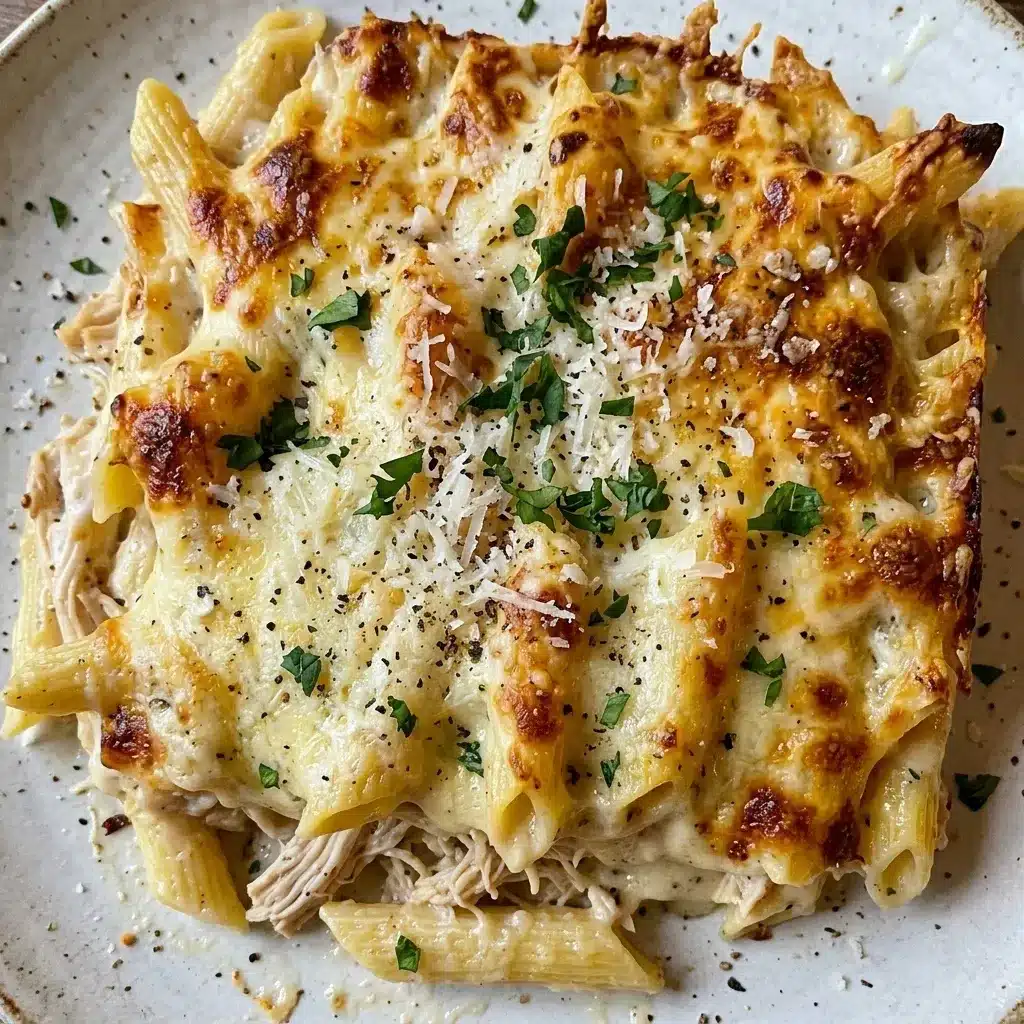 Lasanha de Frango Alfredo Rápida