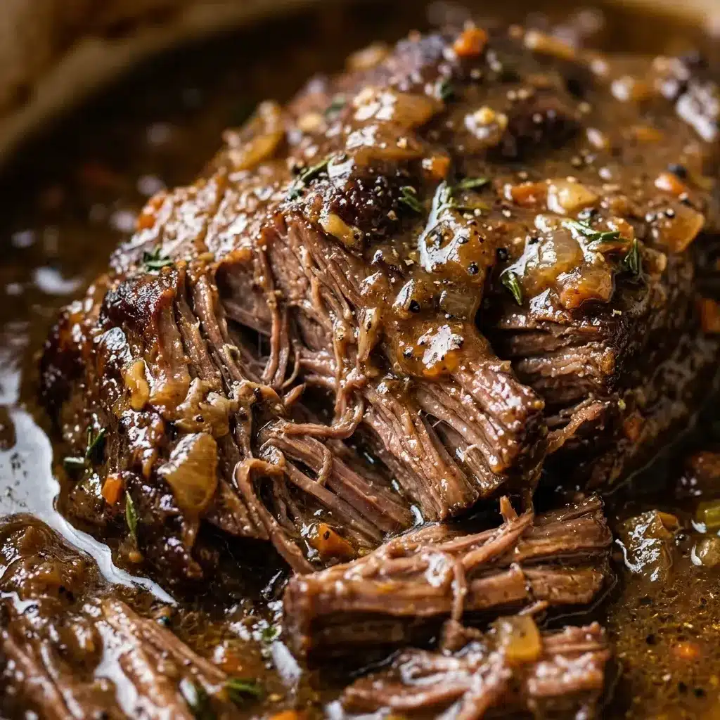 Carne de panela com molho