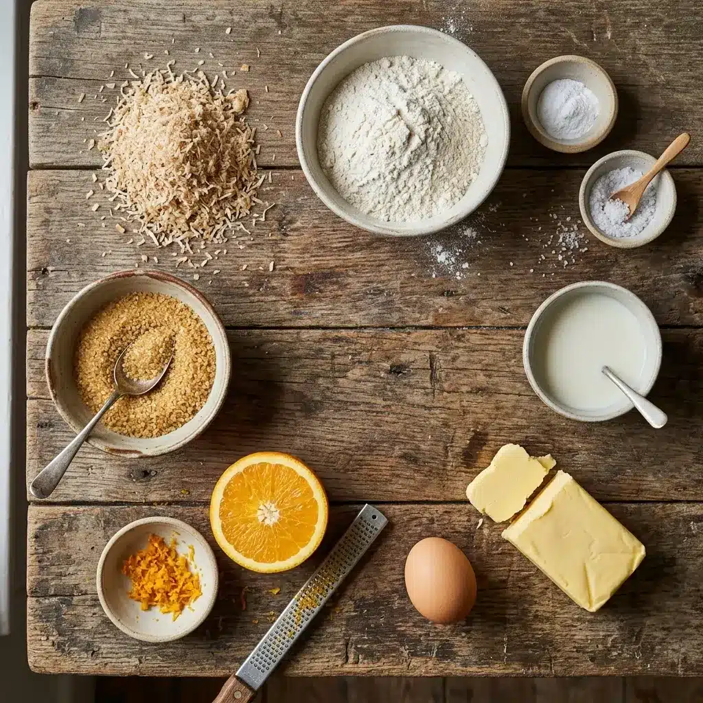 Panqueca de Coco com Laranja