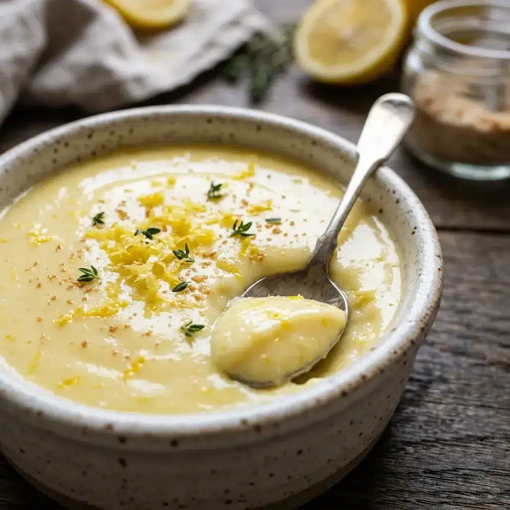 Pudim de limão saudável 5 ingredientes