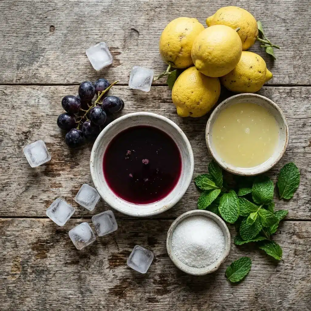 Tinto de verano sem álcool