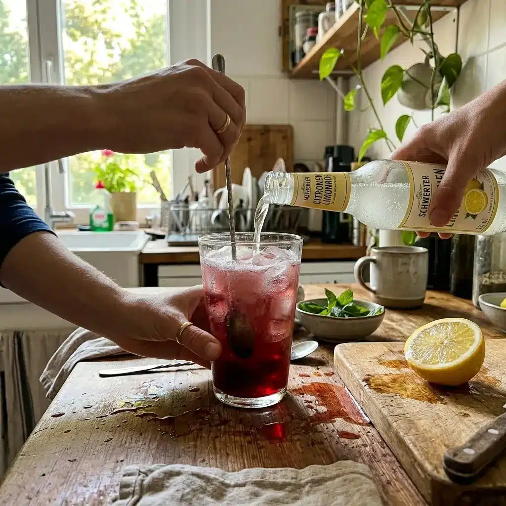 Tinto de verano sem álcool