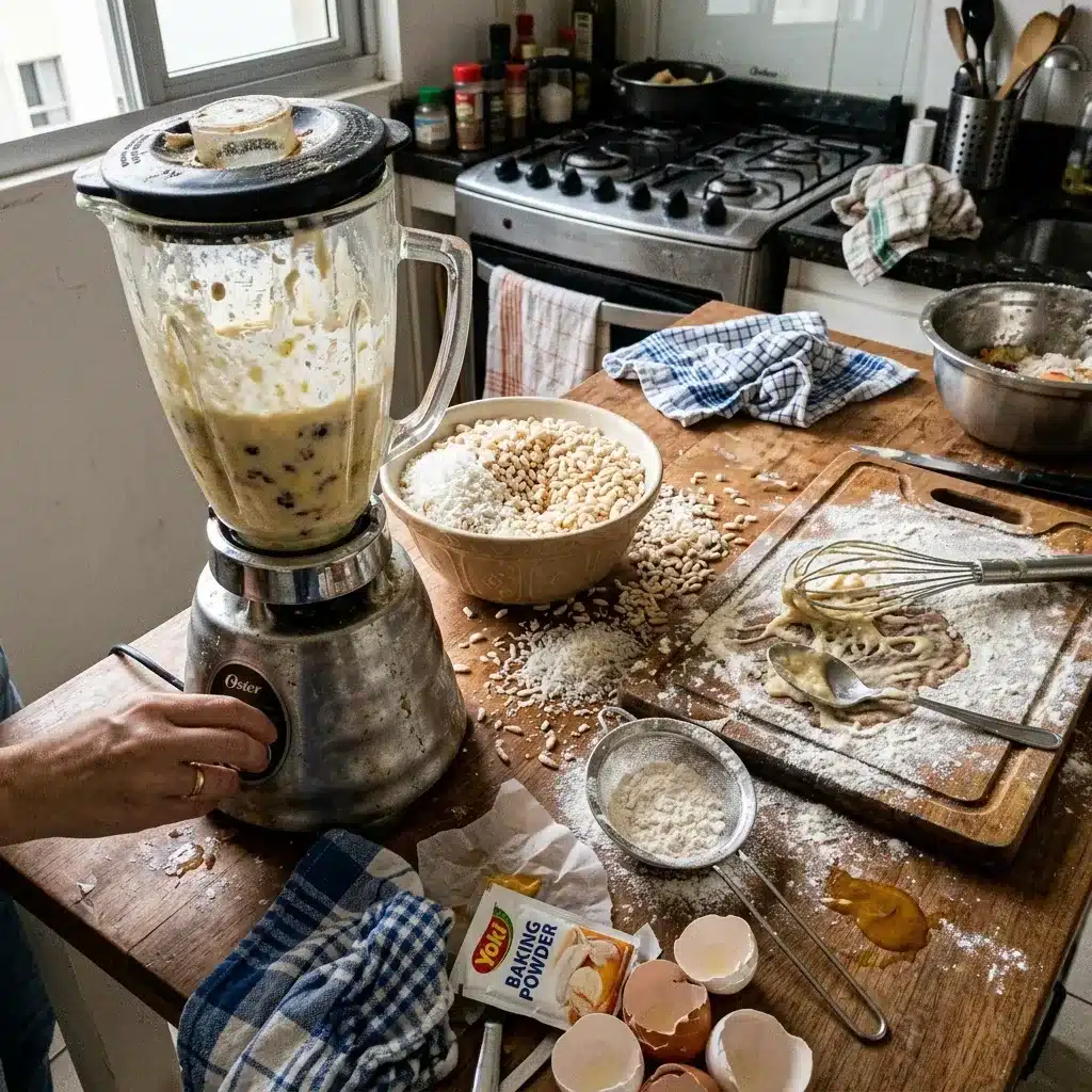 TORTA PORTUGUESA DE LIQUIDIFICADOR