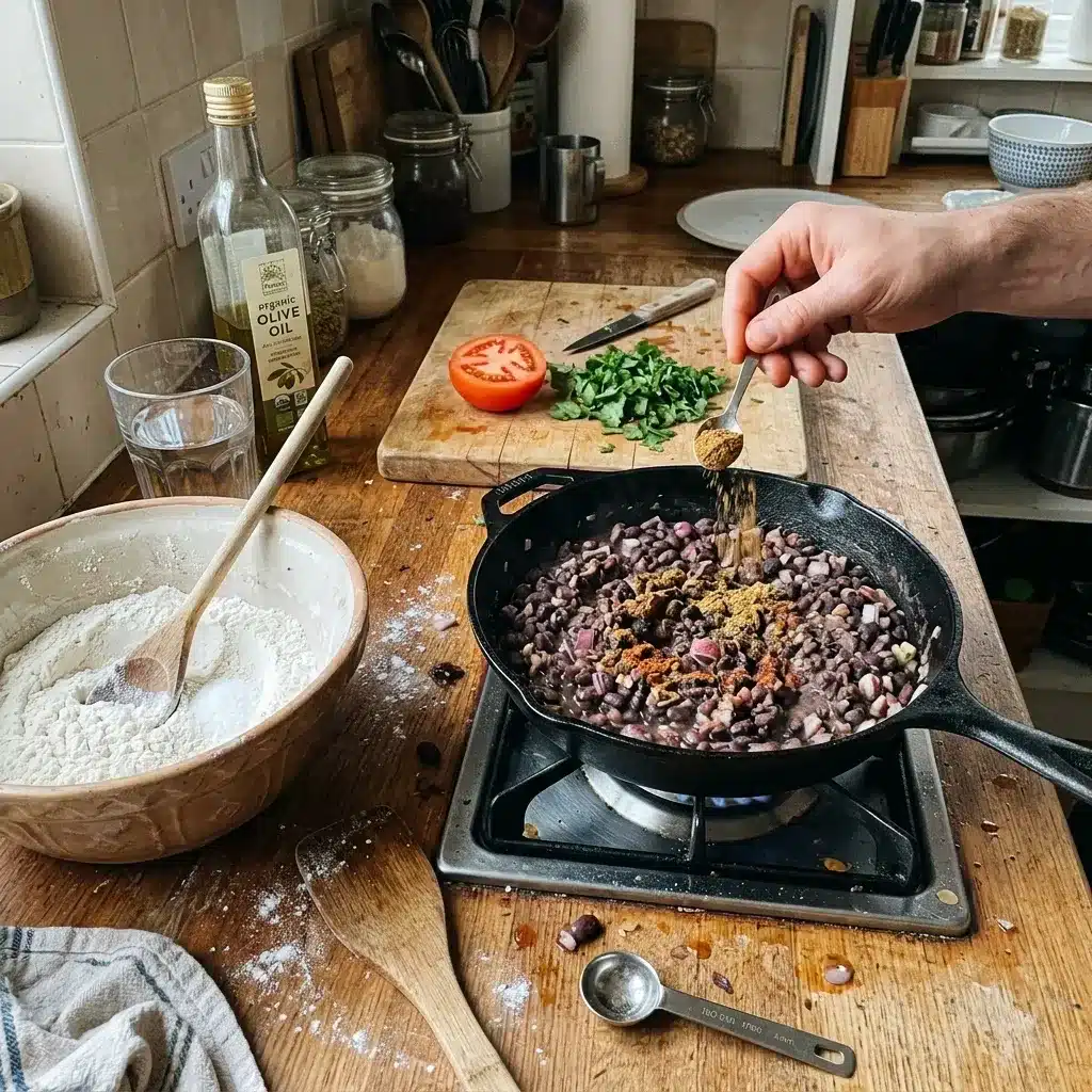 Wraps de burrito veganos
