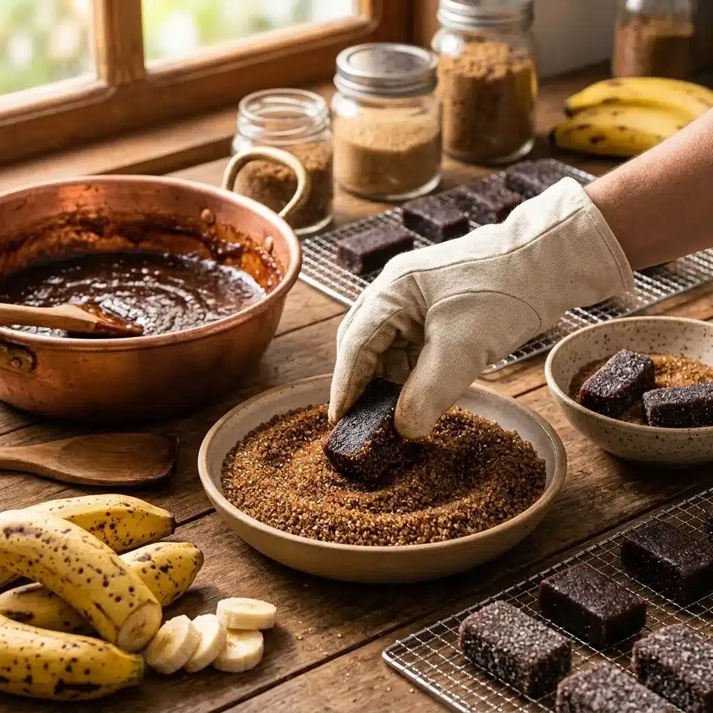 Bananinha Caseira com Gelatina