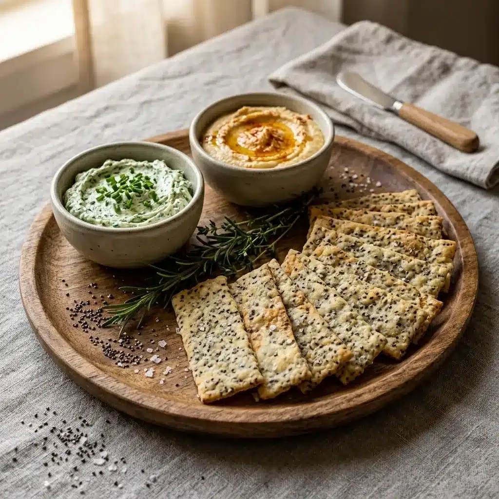 Biscoito de Chia Salgado