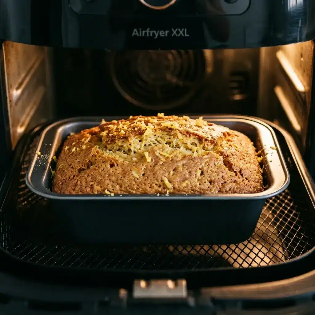 Bolo de Limão Saudável na Air Fryer Leve