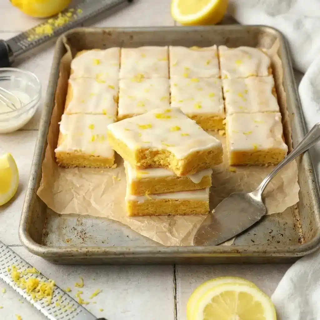 Brownies de limão
