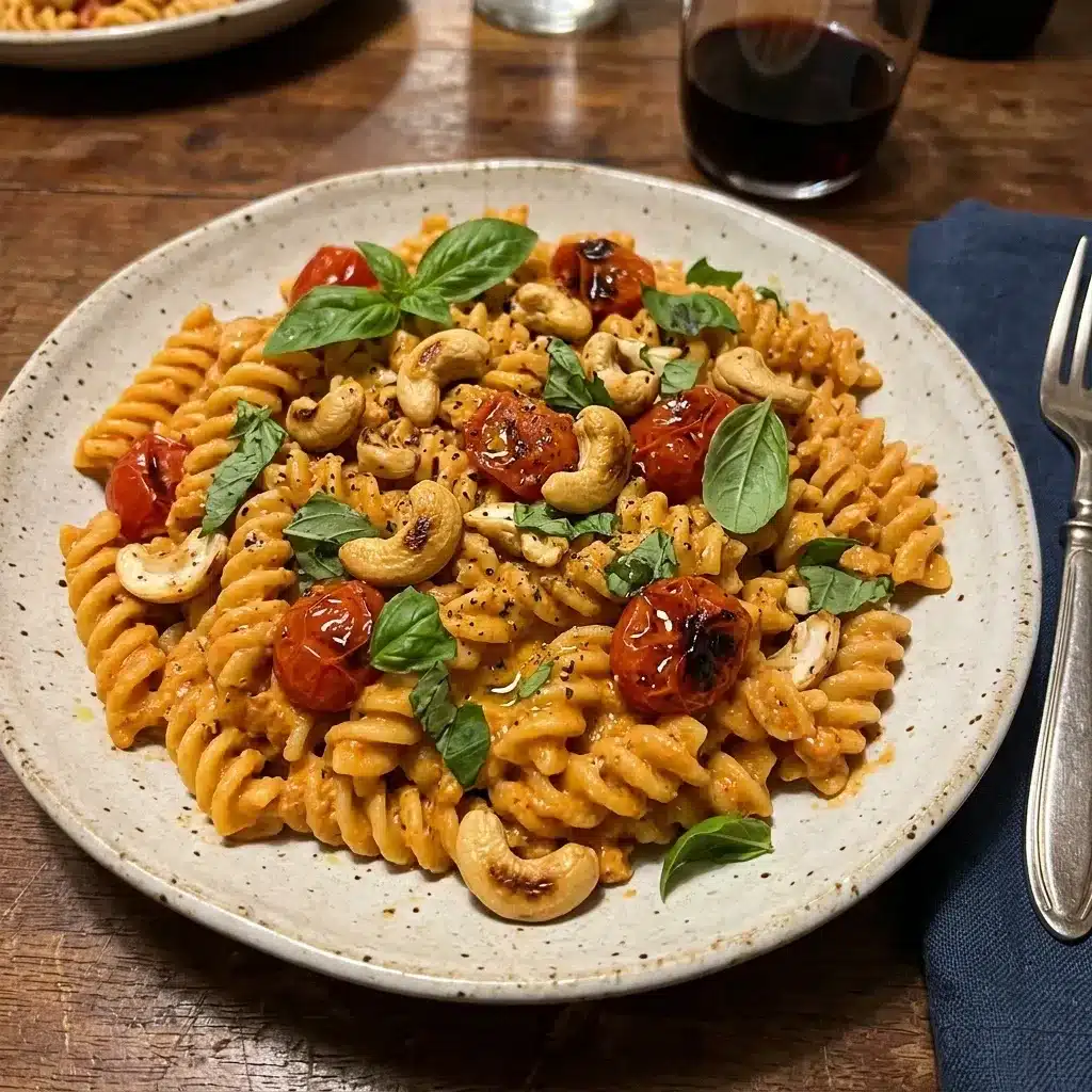 Massa Vegana de Caju e Tomate