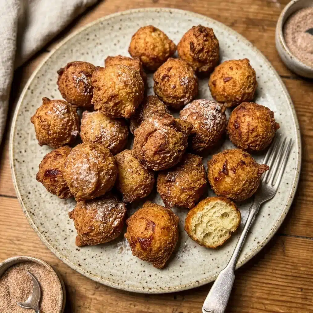 Receita de bolinho de massa à moda antiga
