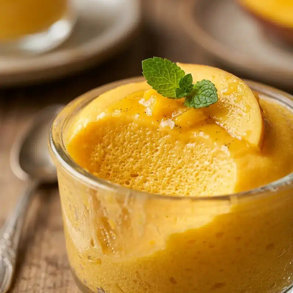 Receita de Mousse de Manga